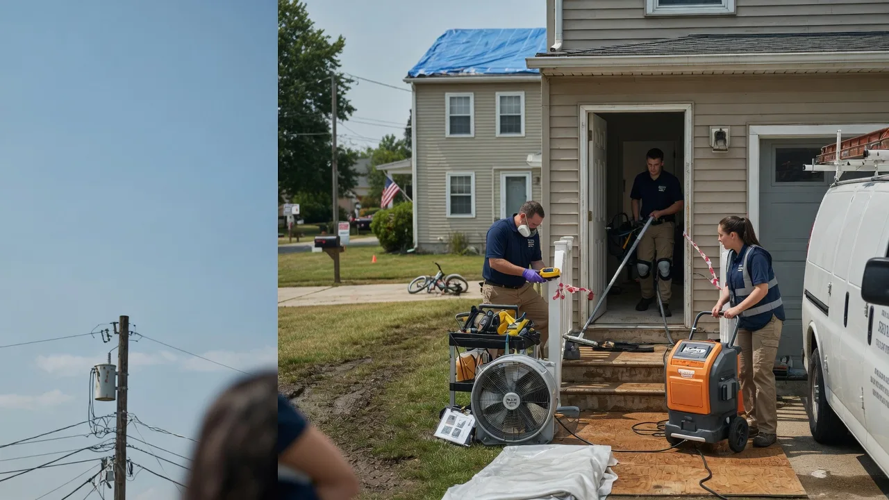 Water Damage Repair in Minford, OH near me